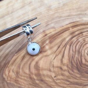 Evil eye 🧿 charm (sterling silver)